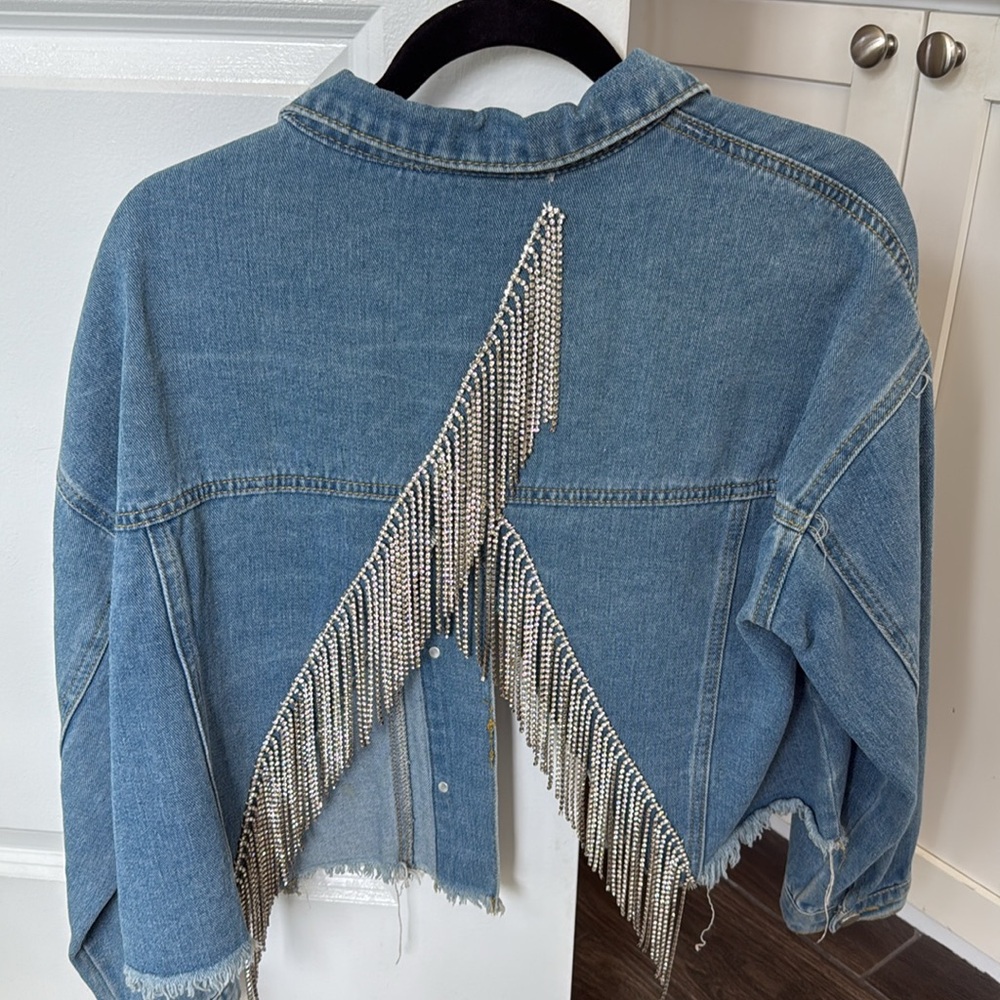 Savannah Jane Split Back Rhinestone - image 1